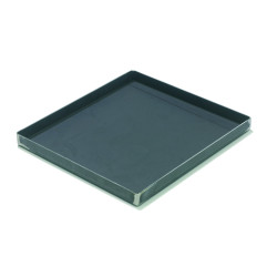 PLAQUE EN ACIER AVEC RAINURES POUR FOUR A MOUFLE NABERTHERM 9 L