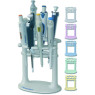 PORTOIR POUR MICROPIPETTE SOCOREX TON BLEU GLACE