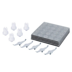 JEU DE 10 COUTEAUX, 10 RACCORDS ET 100 JOINTS POUR BOL 40 ML DE TUBE MILL CONTROL