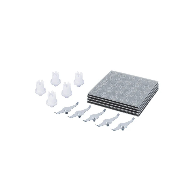 JEU DE 10 COUTEAUX, 10 RACCORDS ET 100 JOINTS POUR BOL 40 ML DE TUBE MILL CONTROL