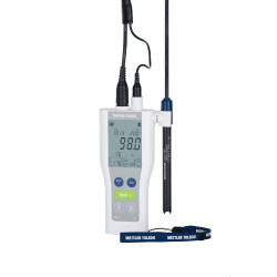 OXYMETRE PORTABLE METTLER FIVEGO DO F4-FIELD, AVEC SONDE A OXYGENE LE621 IP67, MALETTE ET ACCESSOIRES