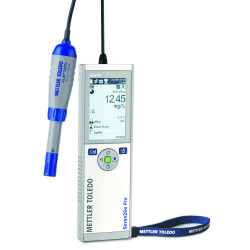 OXYMETRE PORTABLE METTLER SEVEN2GO PRO, S9-STANDARD KIT, AVEC SONDE INLAB OPTIOX