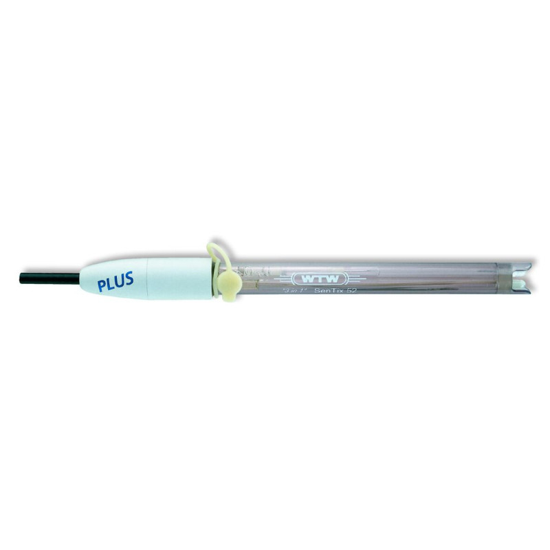 ELECTRODE DE PH COMBINEE SENTIX 51 ELECTROLYTE LIQUIDE, SONDE DE TEMPERATURE INTEGREE, PRISE DIN CABLE 1 m