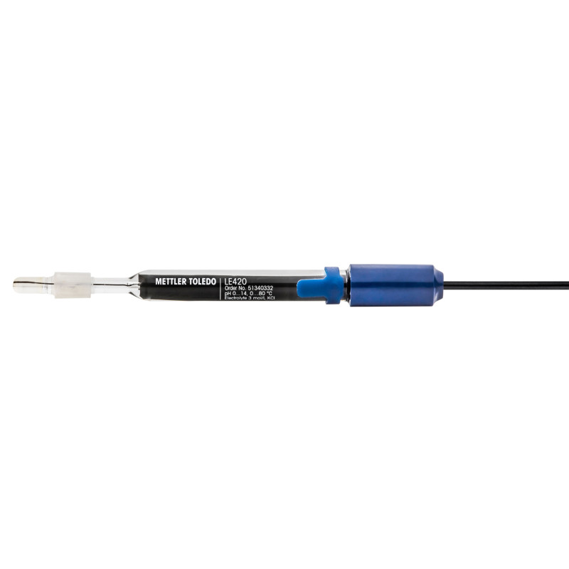 ELECTRODE METTLER LE 420 EN VERRE AVEC DIAPHRAGME POLI