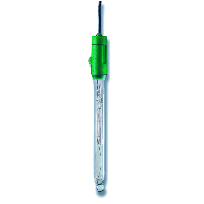 ELECTRODE PH COMBINEE HANNA HI 1043B, VERRE, DOUBLE JONCTION, A REMPLISSAGE, CONNECTEUR BNC, CABLE 1 M