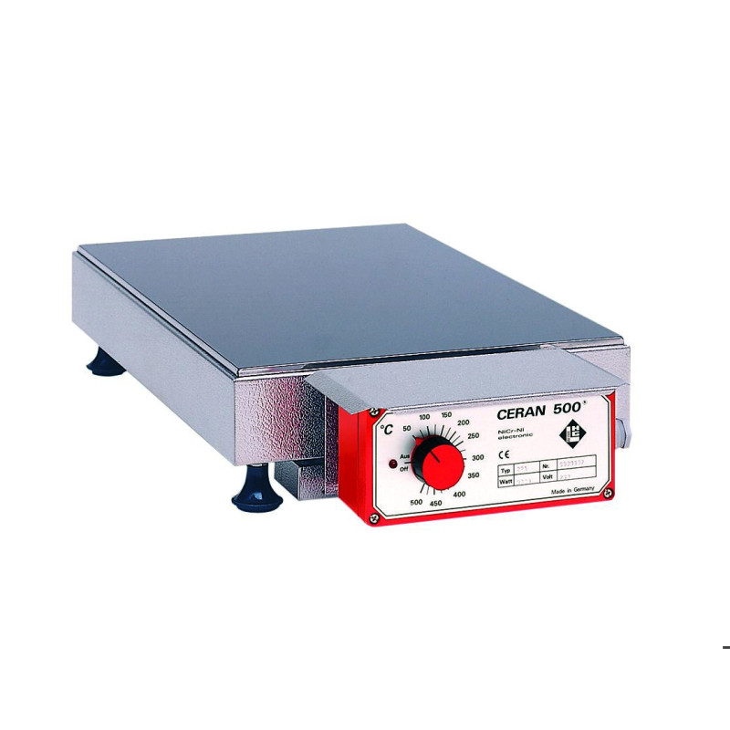PLAQUE CHAUFFANTE HAUTE TEMPERATURE CERAN TYPE 33A 430 X 430 mm TEMPERATURE MAX 500øC 4400W