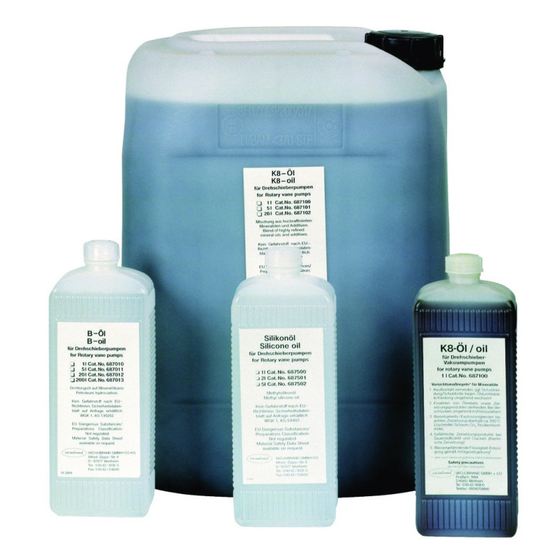 HUILE VACUUBRAND B POUR POMPE A PALETTE