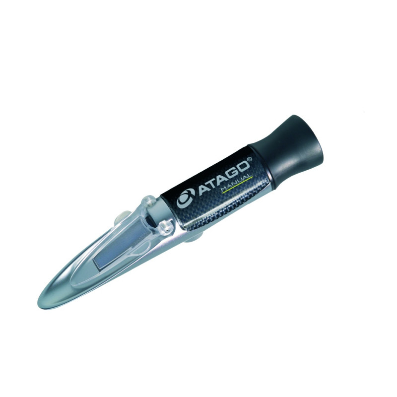 REFRACTOMETRE A MAIN ATAGO TYPE MASTER-S10M PLAGE DE MESURE 0,0 A 10,0 BRIX PRECISION 0,1% BRIX