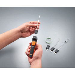 TESTO 915i - THERMOMETRE UNIVERSEL CONNECTE AVEC SONDE ET UTILISATION PAR APPLICATION SMARTPHONE