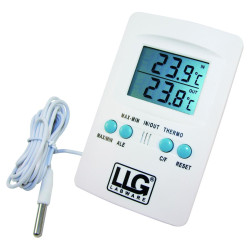THERMOMETRE MINIMA-MAXIMA, INTERIEUR / EXTERIEUR -50 A +70øC PRECISION 1øC