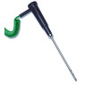 SONDE A THERMOCOUPLE TYPE K AIR ET GAZ EN ACIER INOX DIAMETRE 3 MM CABLE 1 M HANNA