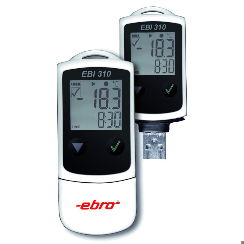 ENREGISTREUR DE TEMPERATURE EBRO EBI 310 HAUTE PRECISION