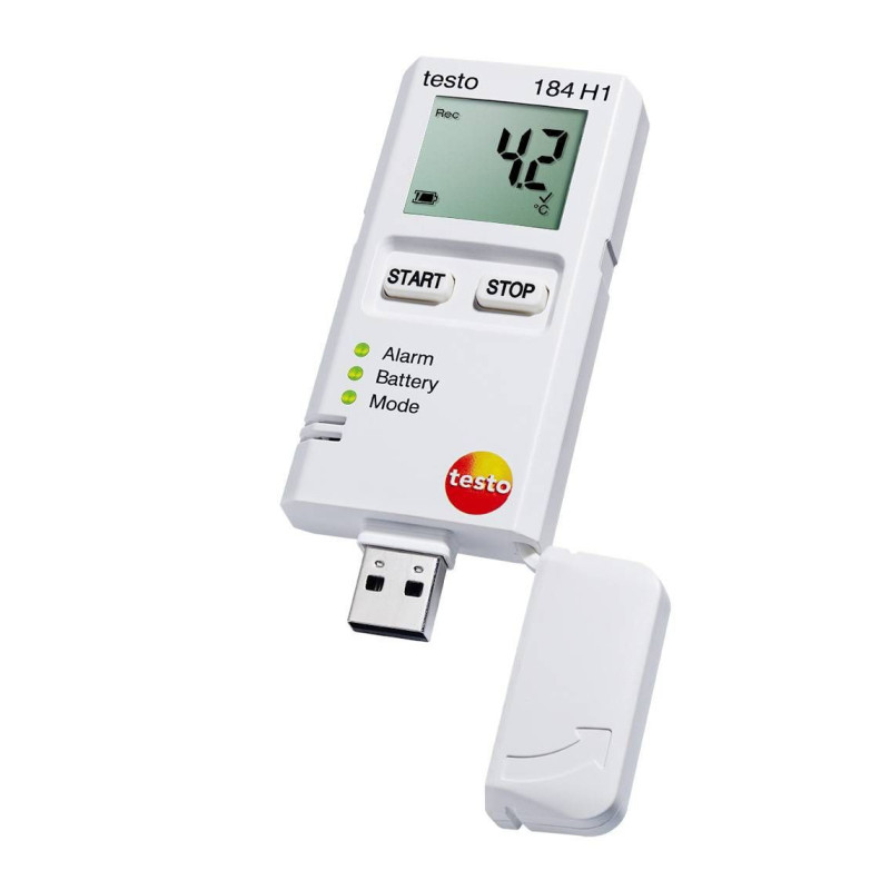 ENREGISTREUR THERMOMETRE HUMIDITE TESTO 184 H1