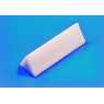 BARREAU AIMANTE FORME TRIANGULAIRE REVETU PTFE, LONGUEUR 55 mm X SECTION 14 mm