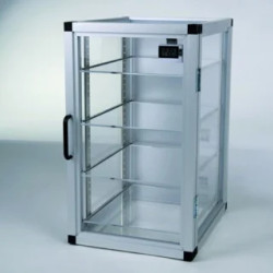 DESSICCATEUR ARMOIRE AUTO STAR EN VERRE ACRYLIQUE/ALUMINIUM L X P X H : 260 X 330 X 480 mm