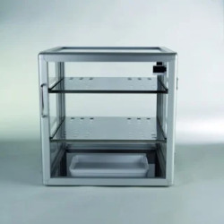 DESSICCATEUR ARMOIRE BIG STAR EN VERRE ACRYLIQUE/ALUMINIUM L X P X H : 495 X 540 X 500 mm