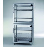 DESSICCATEUR ARMOIRE MAXI 2 EN VERRE ACRYLIQUE/ALUMINIUM, 2 COMPARTIMENTS L X P X H : 495 X 540 X 500 mm PAR COMPARTIMENT