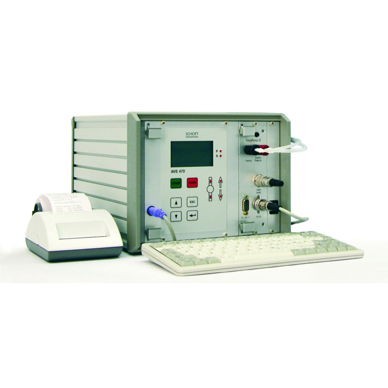 UNITE DE BASE VISCOSYSTEM AVS 470 AVEC VISCOPUMP II ET LOGICIEL WINVISCO 370 POUR DETECTION TC