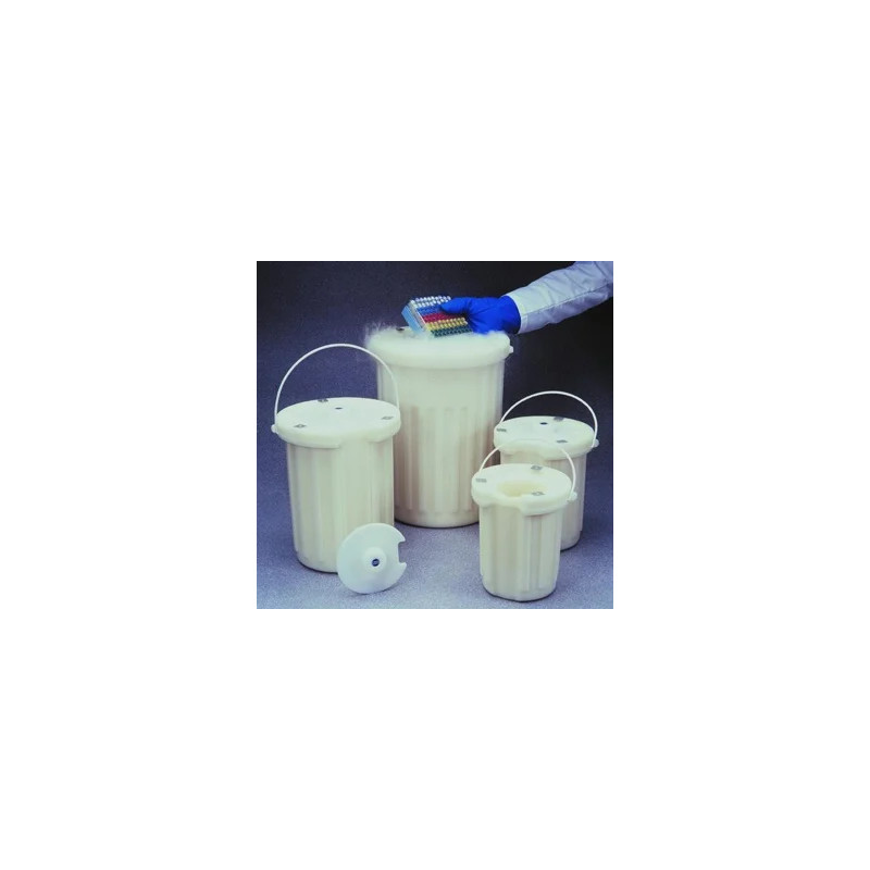 VASE DEWAR EN POLYETHYLENE 10 LITRES