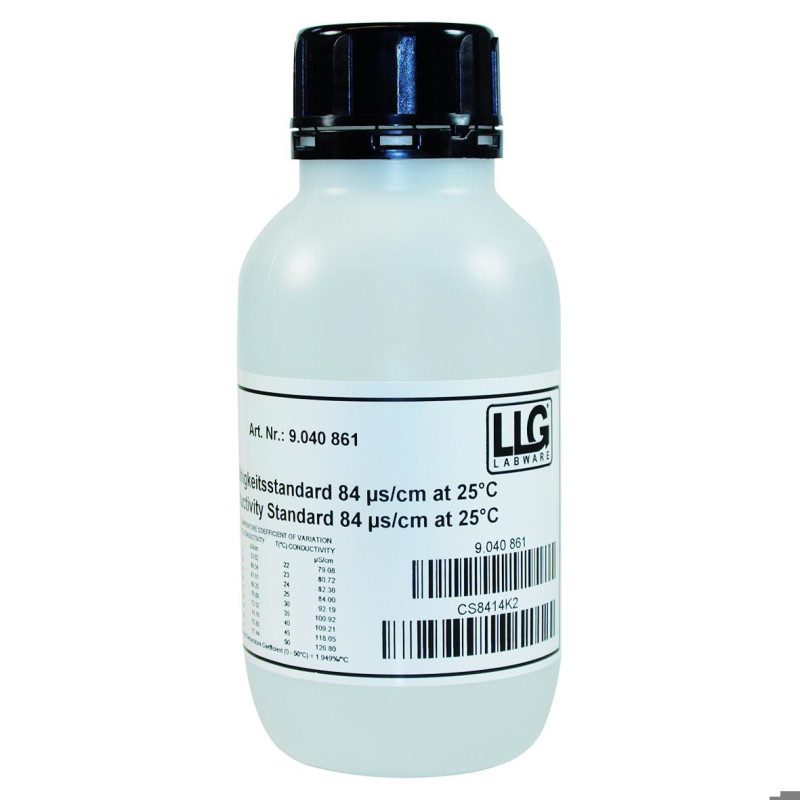ETALON DE CONDUCTIVITE LLG 84 MICROSIEMENS/CM - 500 ML