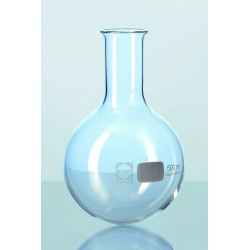 BALLON EN VERRE DURAN® A FOND ROND COL ETROIT 500 ml