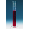 EPROUVETTE EN PMP PLASTIBRAND, CLASSE B GRADUATIONS EN RELIEF