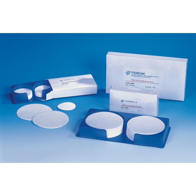 PAPIER FILTRE STANDARD A USAGE GENERAL, PLAT GRADE 600 DIAMETRE 125 mm PAR 100