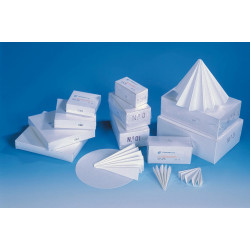 PAPIER FILTRE QUANTITATIF SANS CENDRE SODIPRO GRADE 32 POUR TENEUR EN GRAISSE, PAR 100