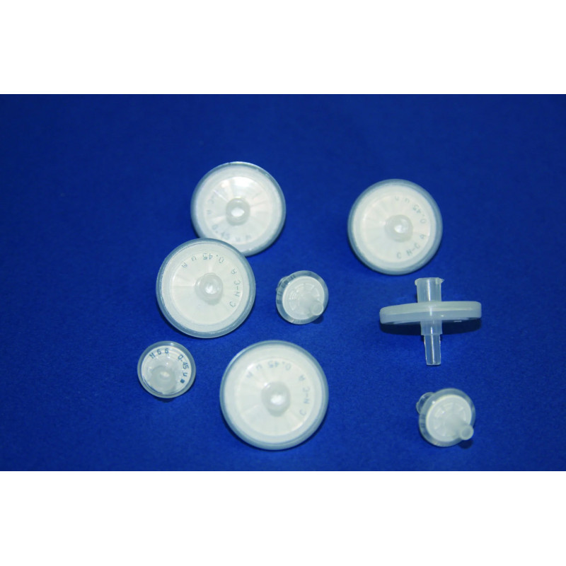 FILTRE SERINGUE EN ESTER DE CELLULOSE DIAMETRE 25 MM, SEUIL 0,2 um NON STERILE PAR 1000