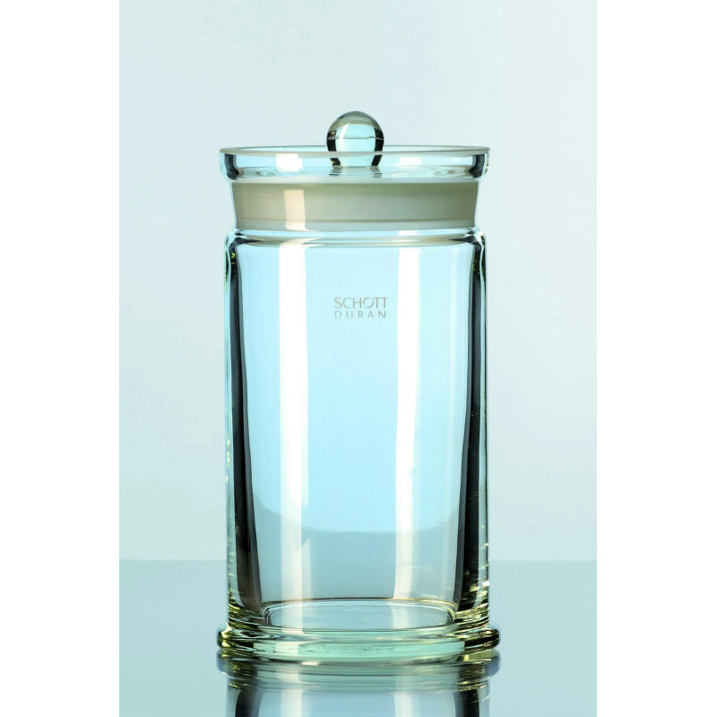BOCAL EN VERRE DURAN AVEC COUVERCLE RODE 110 x 103 mm, 800 ml