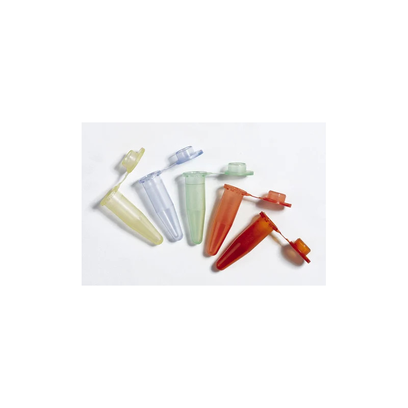 MICROTUBE AMBRE NON STERILE AVEC CAPUCHON, AVEC GRADUATIONS BRAND 1,5 ML PAR 500