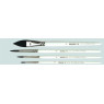 JEU 4 PINCEAUX RONDS TAILLES 1, 4, 8 ,18