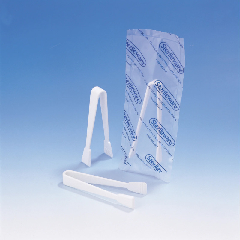 PINCE DE PRELEVEMENT EN PP STERILE A USAGE UNIQUE, LONGUEUR 108 mm, EN EMBALLAGE UNITAIRE, PAR 25