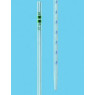 PIPETTE GRADUEE EN VERRE BLAUBRAND FAIBLE VOLUME, CLASSE A, GRADUATIONS BLEUES