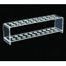 PORTOIR EN PLEXIGLAS POUR TUBES DIAMETRE 13 mm