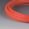 TUYAU EN PTFE COLORE ROUGE DIAMETRE 6 x 8 mm / EPAISSEUR 1 mm, PRIX AU METRE