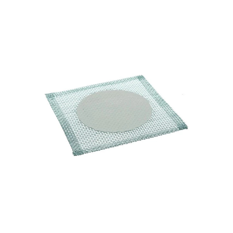 TOILE EN ACIER, AVEC CENTRE EN CERAMIQUE