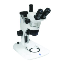 STEREOMICROSCOPE TRINOCULAIRE CREMAILLIERE AVEC ECLAIRAGE LED 3W