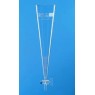 CONE DE SEDIMENTATION D'IMHOFF EN VERRE 1000 ML AVEC ROBINET GRADUATIONS JUSQU'A 100 ml
