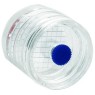 CASSETTE DE PRELEVEMENT D'AIR EN POLYSTYRENE TRANSPARENT, STERILE 3 ETAGES AVEC FILTRE MCE QU