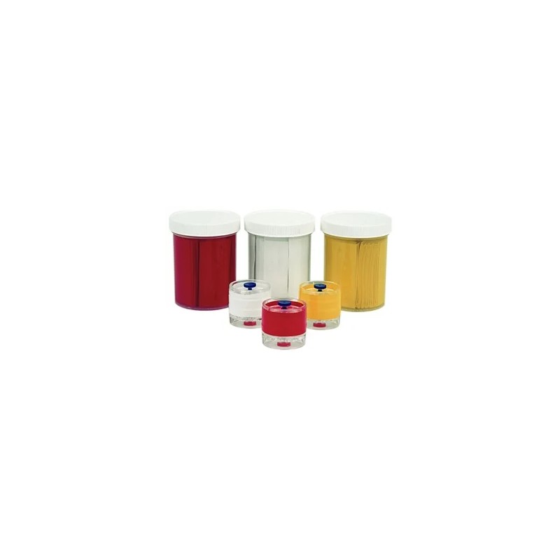 RUBAN D'ETANCHEITE ROUGE POUR CASSETTE DE PRELEVEMENT D'AIR DIAMETRE 25 mm PAR 100