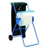 DEROULEUR SUR PIEDS, AVEC ROUES ET SUPPORT SAC A DECHETS, POUR ROULEAU D'ESSUYEUR