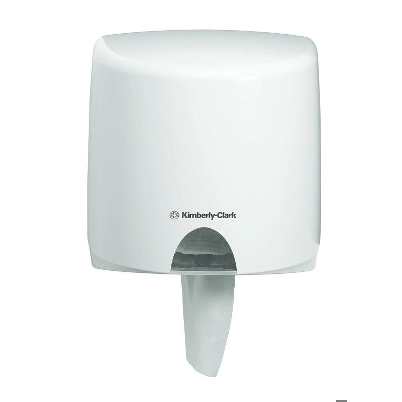 DISTRIBUTEUR D'ESSUIE-MAINS AQUARIUS EN ABS BLANC