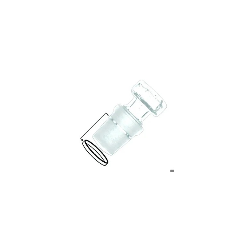 BAGUE D'ETANCHEITE EN PTFE POUR BOUCHON A RODAGE 14 PAR 50