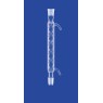 REFRIGERANT D'ALLIHN EN VERRE DURAN A RODAGE 29/32 RACCORD A OLIVE LONGUEUR UTILE 400 mm