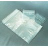 SACHET EN POLYETHYLENE AVEC FERMETURE PAR PRESSION 170 x 120 mm EPAISSEUR 0,05 mm SANS BANDE D'ECRITURE PAR 100