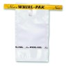 SACHET STERILE EN POLYETHYLENE 'WHIRL PAK'AVEC ZONE D'ECRITURE 190X300 MM EP. 102 æm, CAPACITE 1650 ML PAR 500