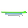 SPATULE A USAGE UNIQUE SMARTSPATULAS EN PP BLEU 'STANDARD' 210 mm DIAMETRE 7 mm POUR TUBES 1,5 / 2 / 15 ml PAR 300