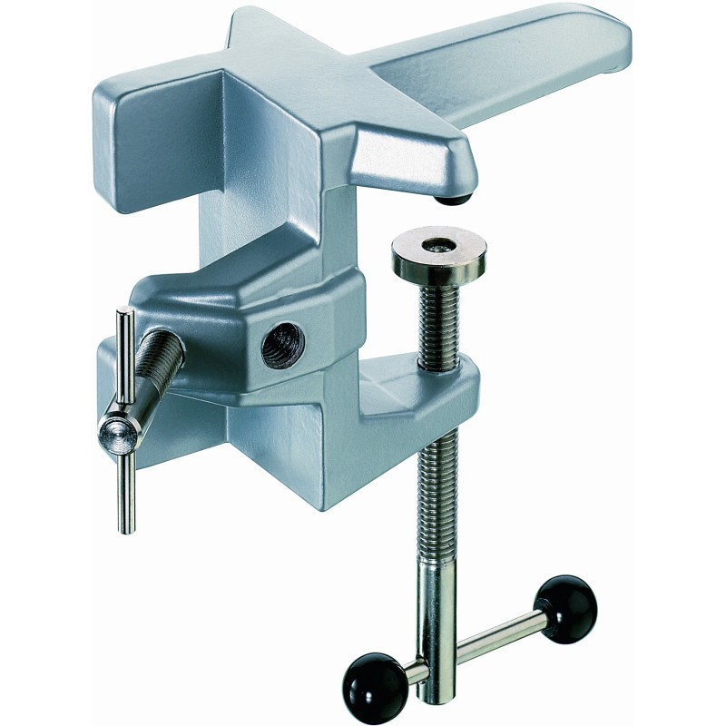 PINCE DE FIXATION POUR TABLE POUR TIGE 26 mm MAX ET TABLE EPAISSEUR JUSQU' 60 mm