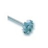 TIGE D'AGITATION EN INOX 7 x 450 mm A DISQUE DISSOLVEUR DIAMETRE 49 mm